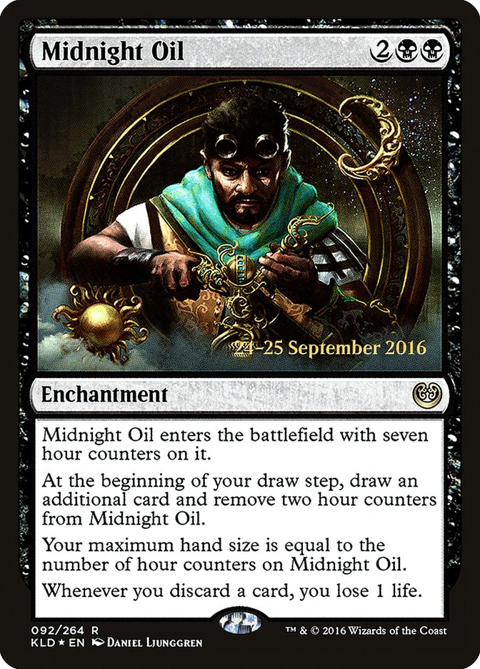 Midnight Oil [Kaladesh Prerelease Promos] | L.A. Mood Comics and Games