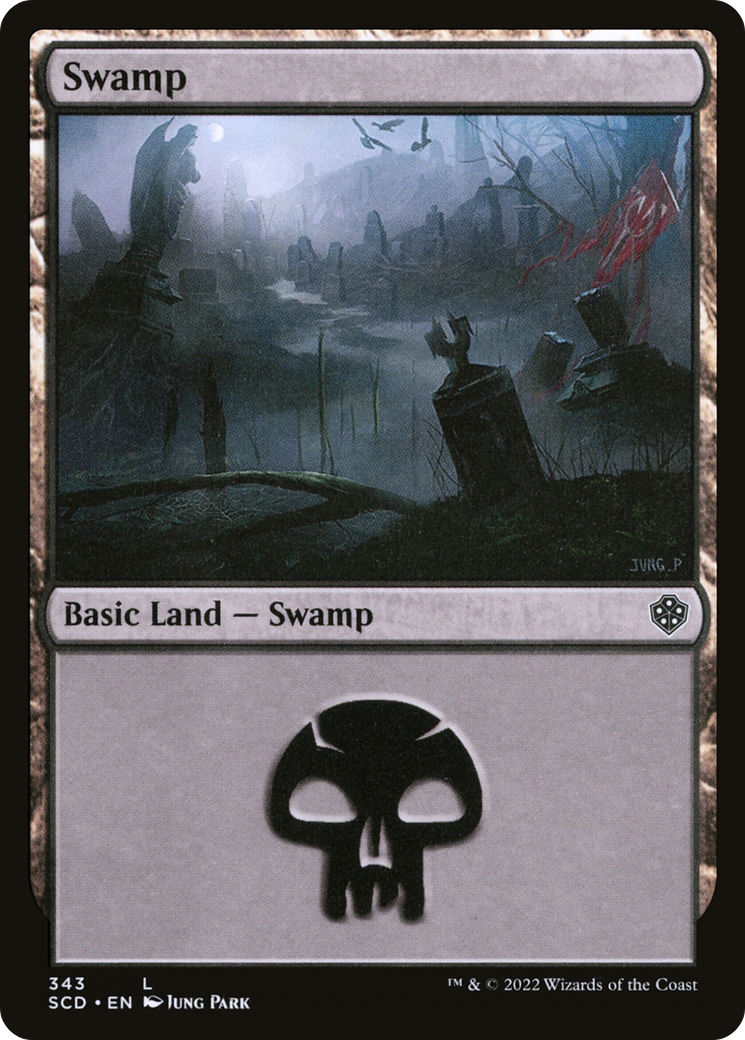 Swamp (343) [Starter Commander Decks] | L.A. Mood Comics and Games