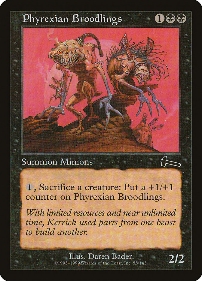 Phyrexian Broodlings [Urza's Legacy] | L.A. Mood Comics and Games
