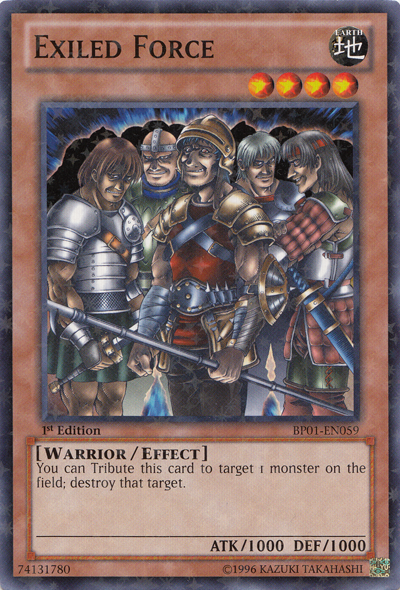Exiled Force [BP01-EN059] Starfoil Rare | L.A. Mood Comics and Games