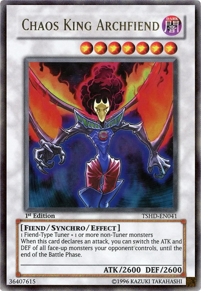 Chaos King Archfiend [TSHD-EN041] Ultra Rare | L.A. Mood Comics and Games