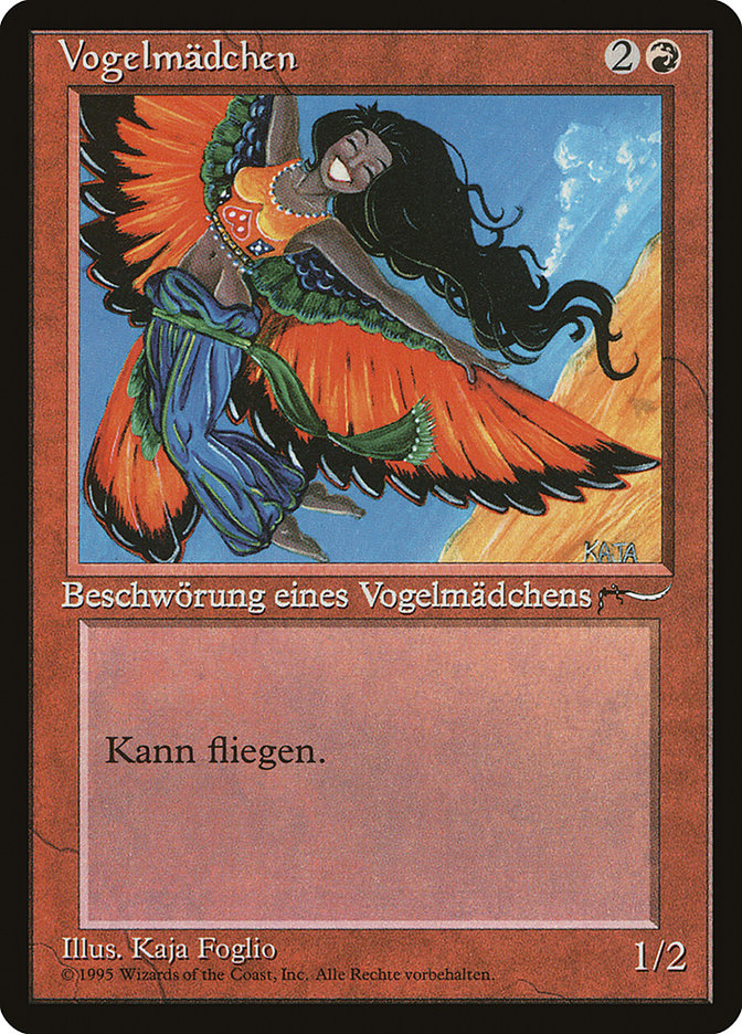 Bird Maiden (German) - "Vogelmadchen" [Renaissance] | L.A. Mood Comics and Games