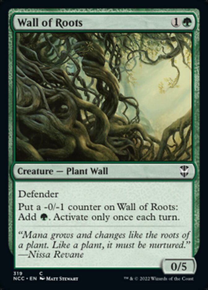 Wall of Roots [Streets of New Capenna Commander] | L.A. Mood Comics and Games