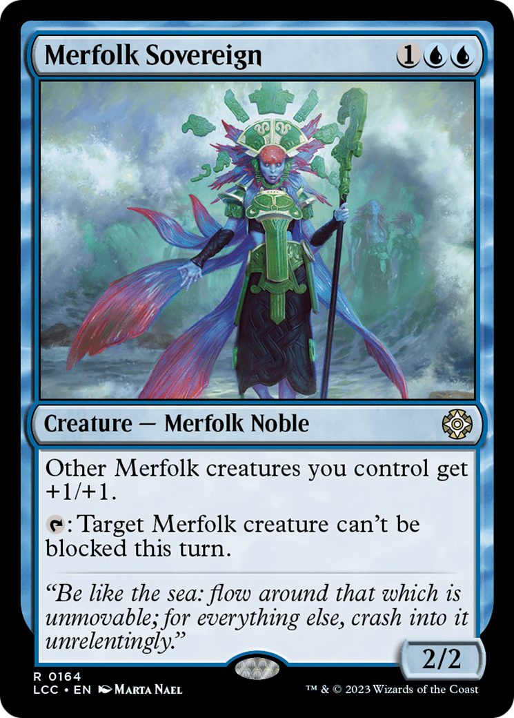 Merfolk Sovereign [The Lost Caverns of Ixalan Commander] | L.A. Mood Comics and Games