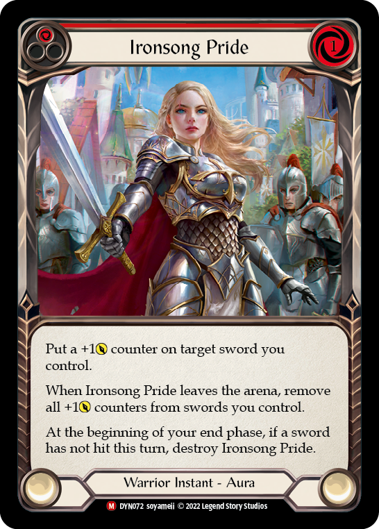 Ironsong Pride [DYN072] (Dynasty)  Rainbow Foil | L.A. Mood Comics and Games