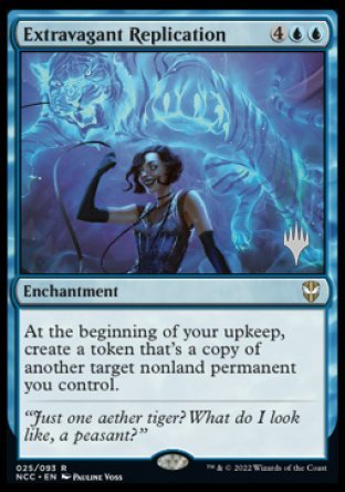 Extravagant Replication (Promo Pack) [Streets of New Capenna Commander Promos] | L.A. Mood Comics and Games