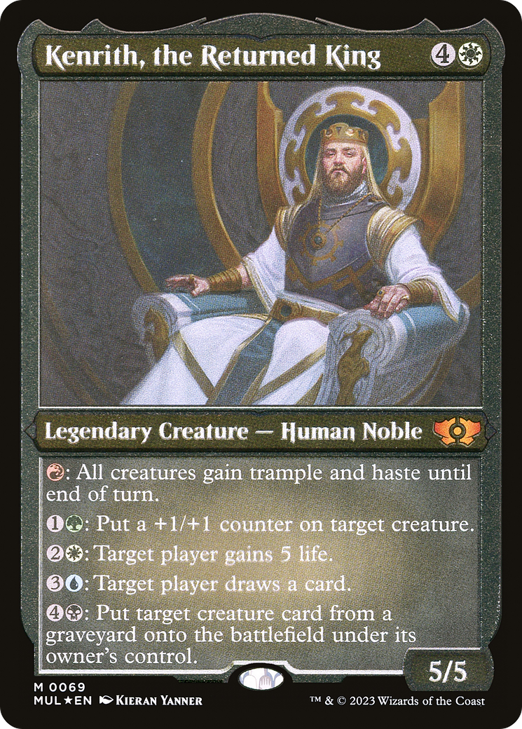 Kenrith, the Returned King (Foil Etched) [Multiverse Legends] | L.A. Mood Comics and Games