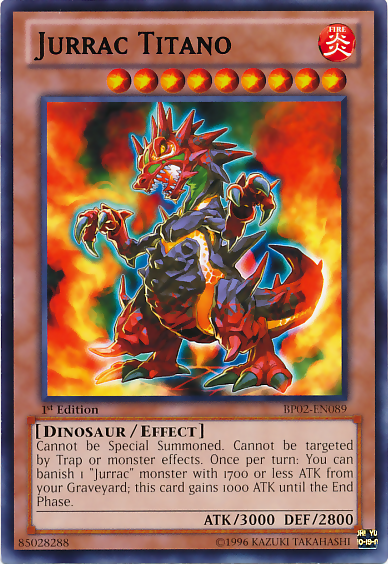 Jurrac Titano [BP02-EN089] Mosaic Rare | L.A. Mood Comics and Games