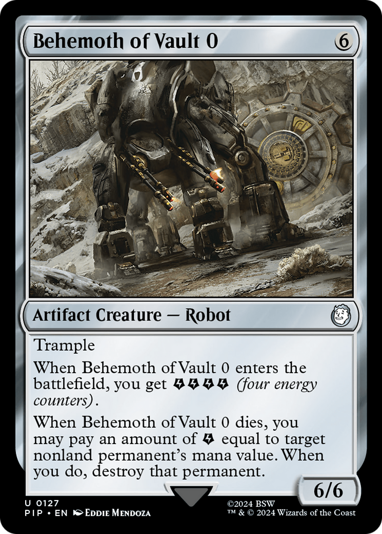 Behemoth of Vault 0 [Fallout] | L.A. Mood Comics and Games