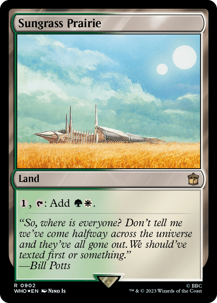 Sungrass Prairie (Surge Foil) [Doctor Who] | L.A. Mood Comics and Games