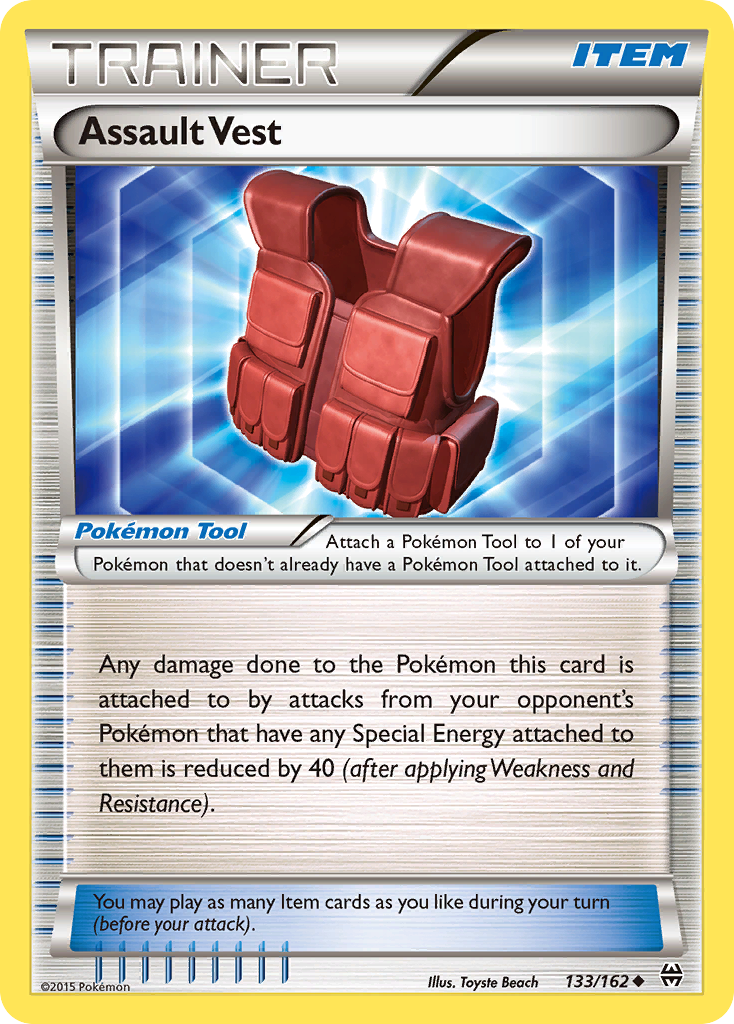 Assault Vest (133/162) [XY: BREAKthrough] | L.A. Mood Comics and Games