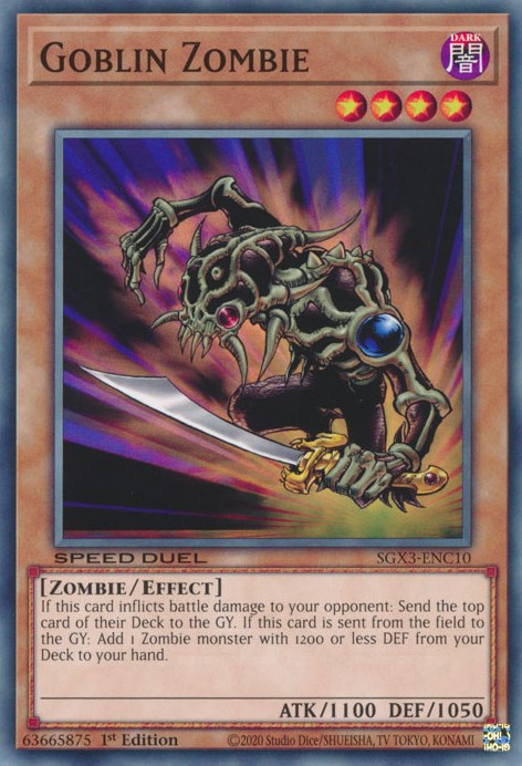 Goblin Zombie [SGX3-ENC10] Common | L.A. Mood Comics and Games