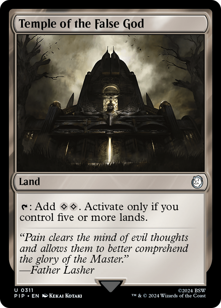Temple of the False God [Fallout] | L.A. Mood Comics and Games