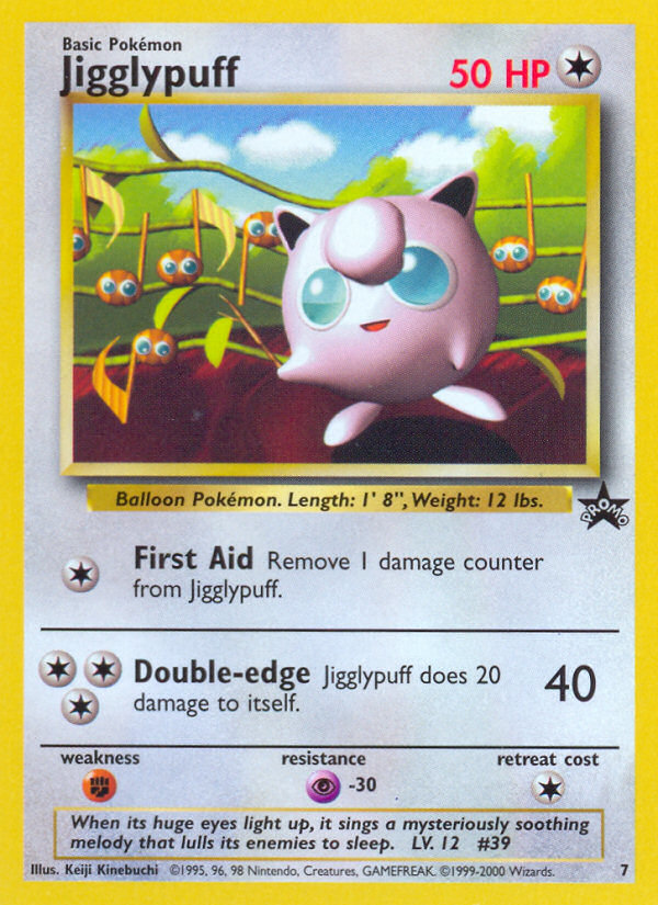 Jigglypuff (7) [Wizards of the Coast: Black Star Promos] | L.A. Mood Comics and Games