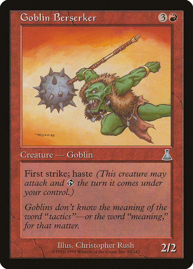Goblin Berserker [Urza's Destiny] | L.A. Mood Comics and Games
