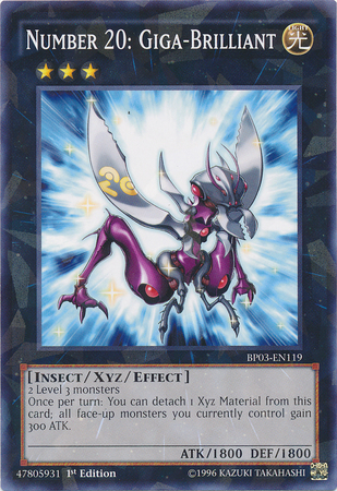 Number 20: Giga-Brilliant [ZTIN-ENV02] Ultimate Rare | L.A. Mood Comics and Games