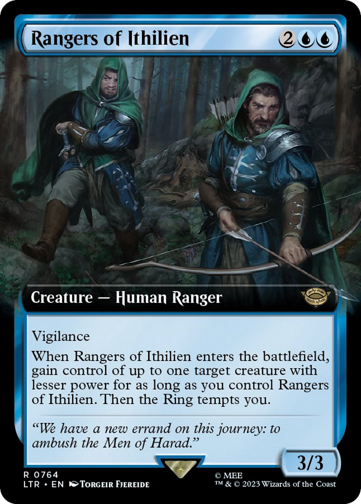 Rangers of Ithilien (Extended Art) (Surge Foil) [The Lord of the Rings: Tales of Middle-Earth] | L.A. Mood Comics and Games