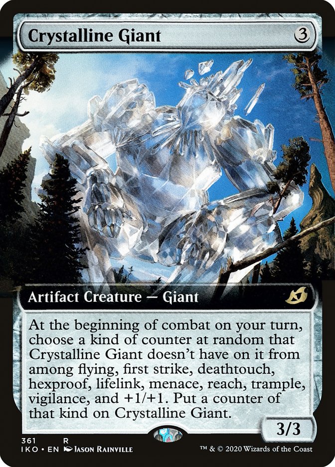 Crystalline Giant (Extended Art) [Ikoria: Lair of Behemoths] | L.A. Mood Comics and Games