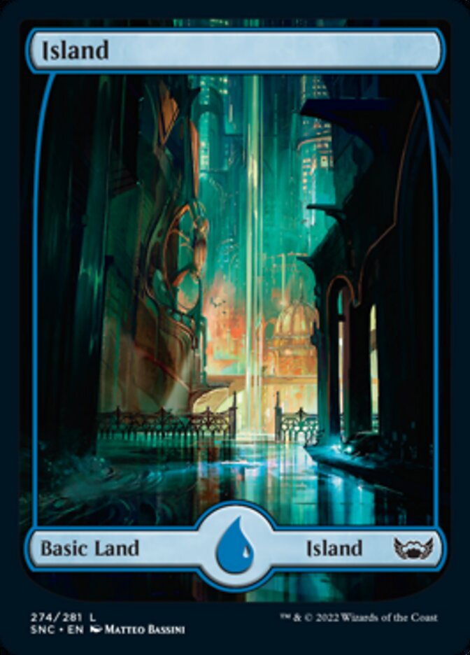 Island (274) [Streets of New Capenna] | L.A. Mood Comics and Games