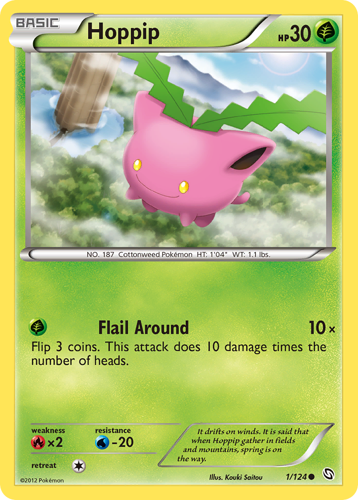 Hoppip (1/124) [Black & White: Dragons Exalted] | L.A. Mood Comics and Games