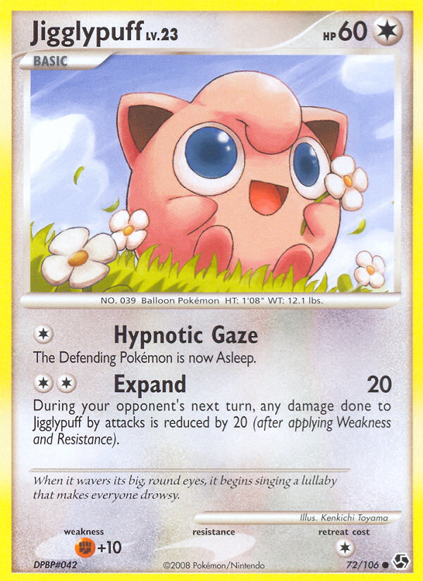 Jigglypuff (72/106) [Diamond & Pearl: Great Encounters] | L.A. Mood Comics and Games