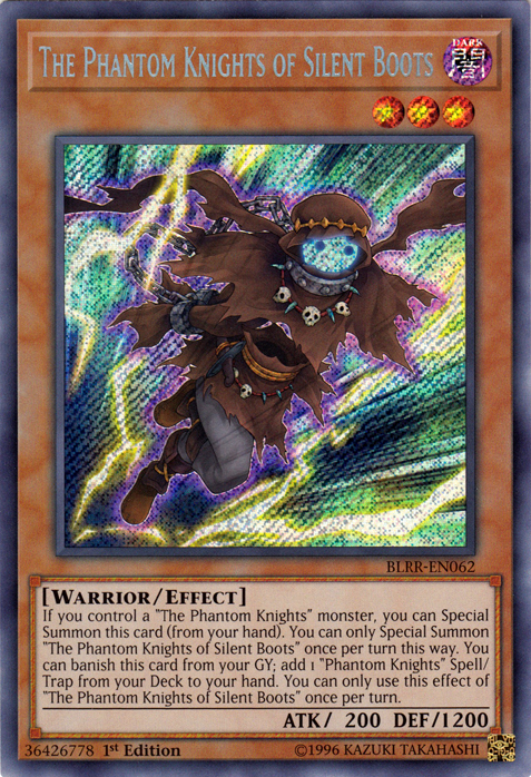The Phantom Knights of Silent Boots [BLRR-EN062] Secret Rare | L.A. Mood Comics and Games