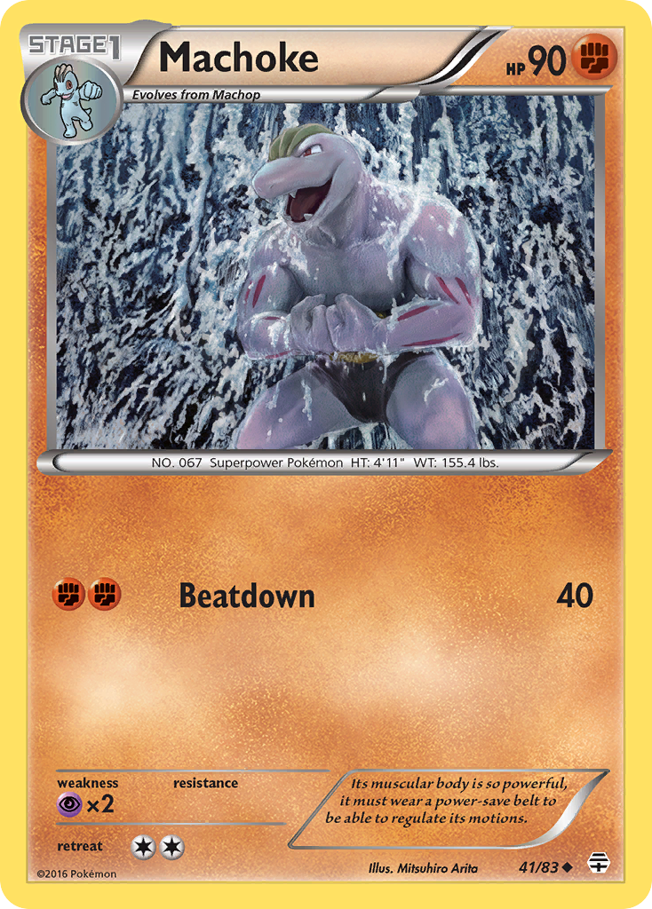 Machoke (41/83) [XY: Generations] | L.A. Mood Comics and Games
