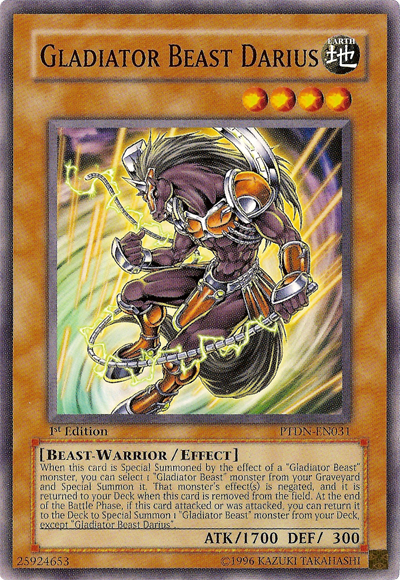 Gladiator Beast Darius [PTDN-EN031] Common | L.A. Mood Comics and Games