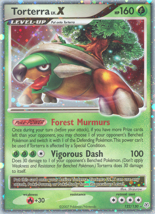 Torterra LV.X (122/130) [Diamond & Pearl: Base Set] | L.A. Mood Comics and Games