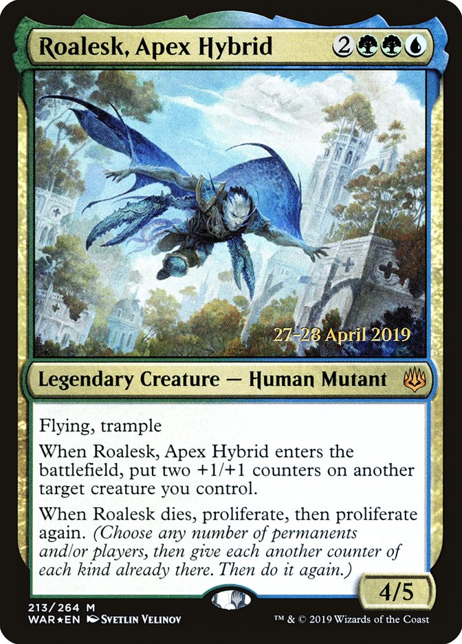 Roalesk, Apex Hybrid [War of the Spark Prerelease Promos] | L.A. Mood Comics and Games