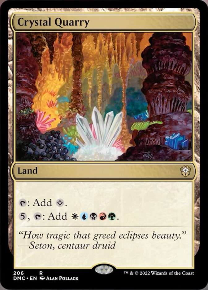 Crystal Quarry [Dominaria United Commander] | L.A. Mood Comics and Games