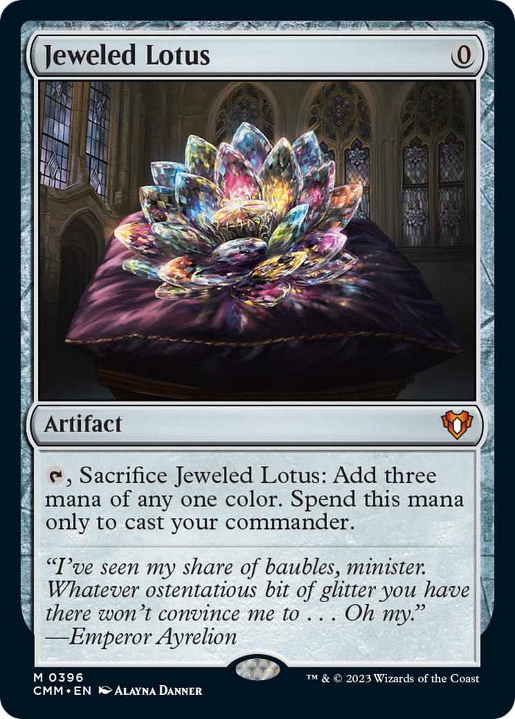 Jeweled Lotus [Commander Masters] | L.A. Mood Comics and Games