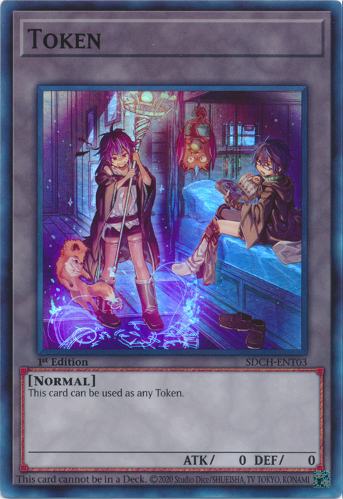 Token (T03) [SDCH-ENT03] Super Rare | L.A. Mood Comics and Games