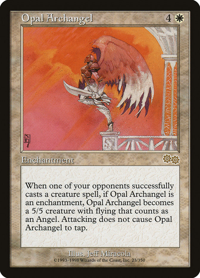 Opal Archangel [Urza's Saga] | L.A. Mood Comics and Games