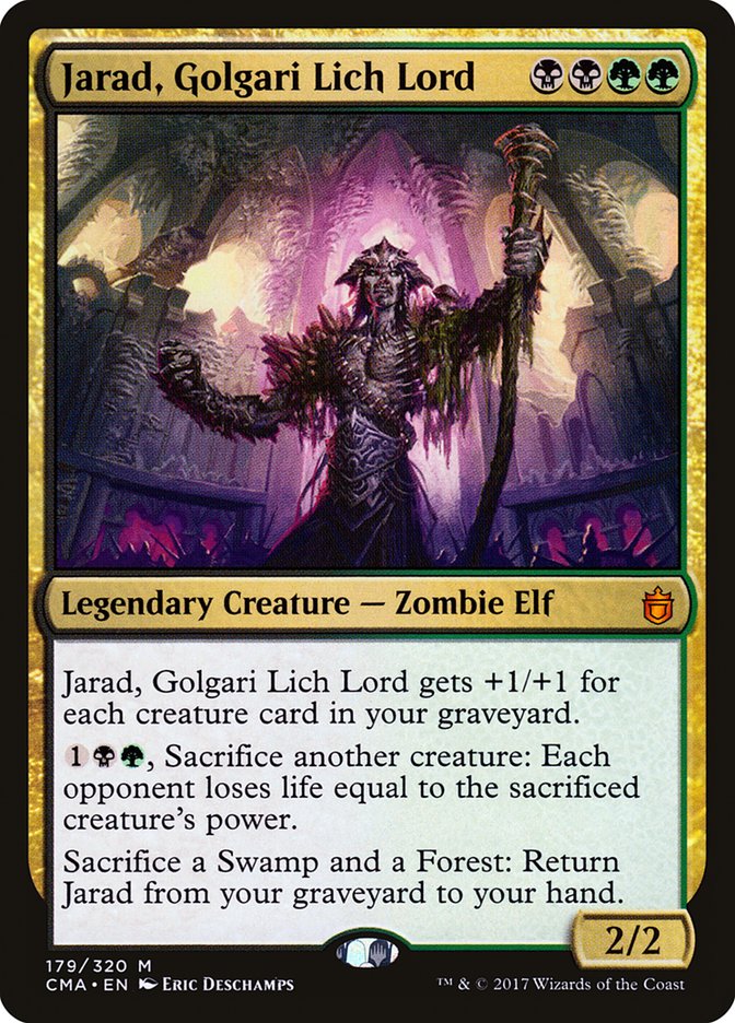 Jarad, Golgari Lich Lord [Commander Anthology] | L.A. Mood Comics and Games