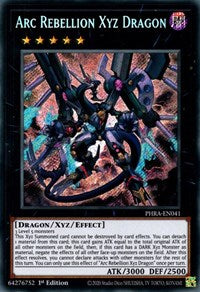 Arc Rebellion Xyz Dragon [PHRA-EN041] Secret Rare | L.A. Mood Comics and Games