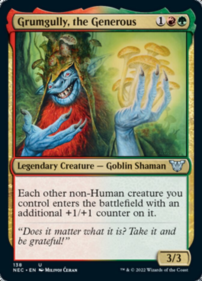 Grumgully, the Generous [Kamigawa: Neon Dynasty Commander] | L.A. Mood Comics and Games