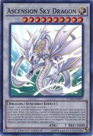 Ascension Sky Dragon [YCSW-EN007] Super Rare | L.A. Mood Comics and Games