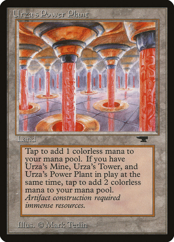 Urza's Power Plant (Red Columns) [Antiquities] | L.A. Mood Comics and Games