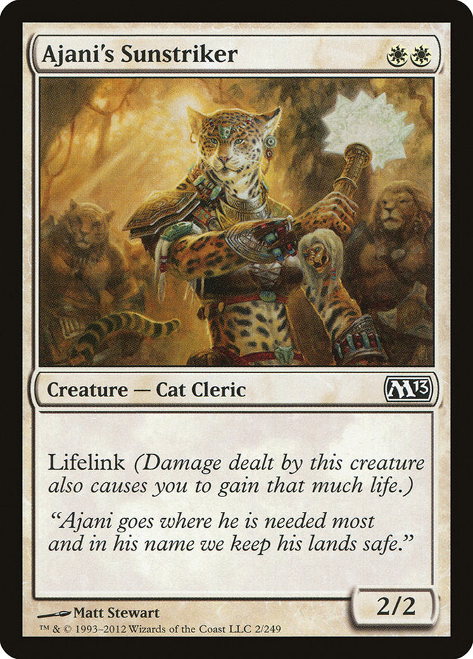 Ajani's Sunstriker [Magic 2013] | L.A. Mood Comics and Games