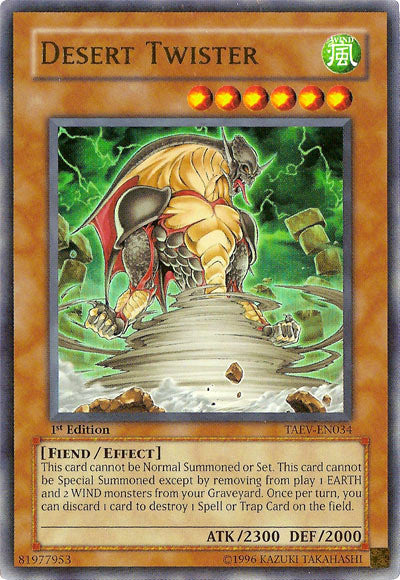 Desert Twister [TAEV-EN034] Ultra Rare | L.A. Mood Comics and Games