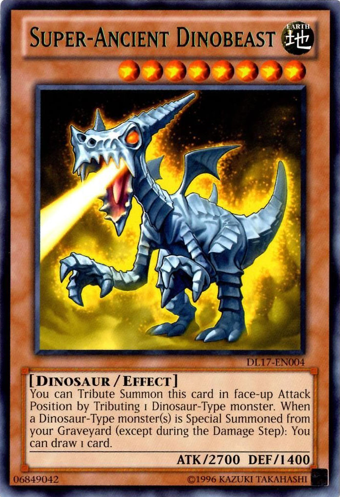 Super-Ancient Dinobeast (Green) [DL17-EN004] Rare | L.A. Mood Comics and Games