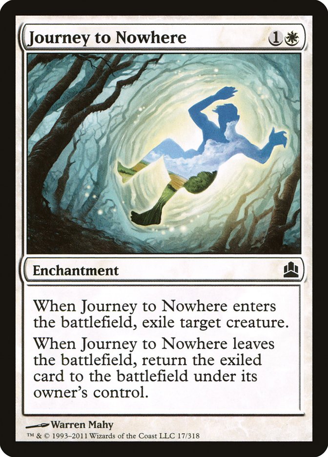 Journey to Nowhere [Commander 2011] | L.A. Mood Comics and Games