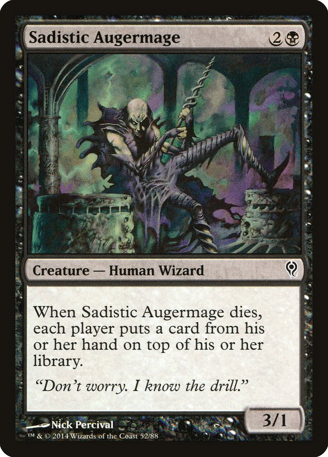 Sadistic Augermage [Duel Decks: Jace vs. Vraska] | L.A. Mood Comics and Games