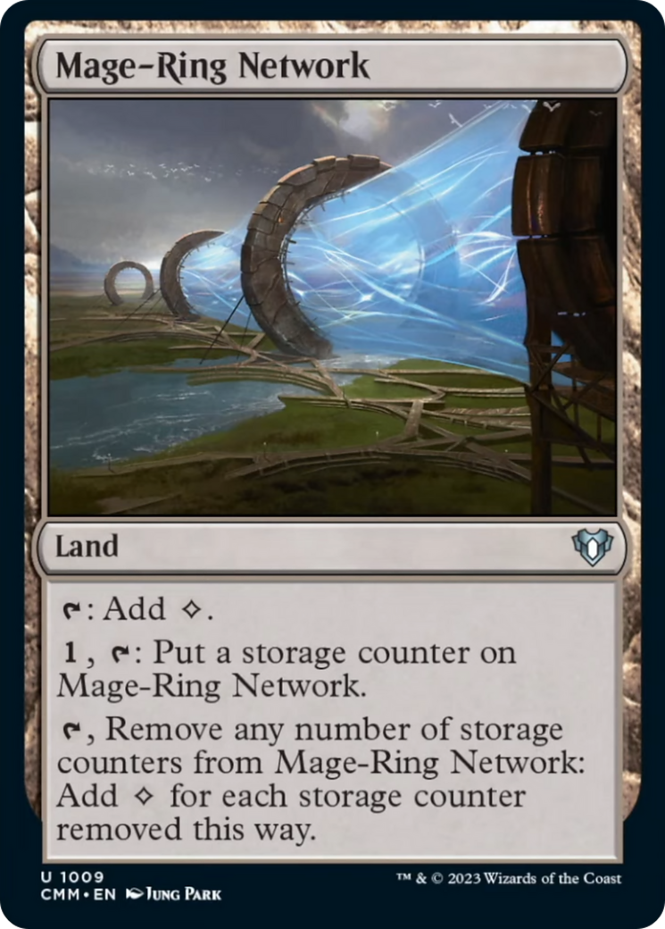 Mage-Ring Network [Commander Masters] | L.A. Mood Comics and Games