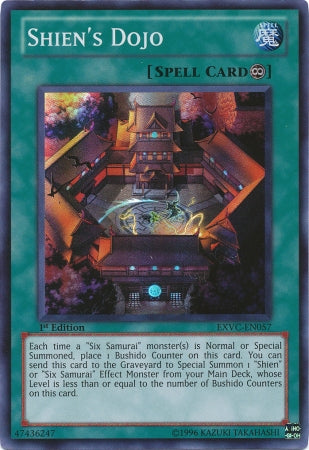 Shien's Dojo [EXVC-EN057] Super Rare | L.A. Mood Comics and Games
