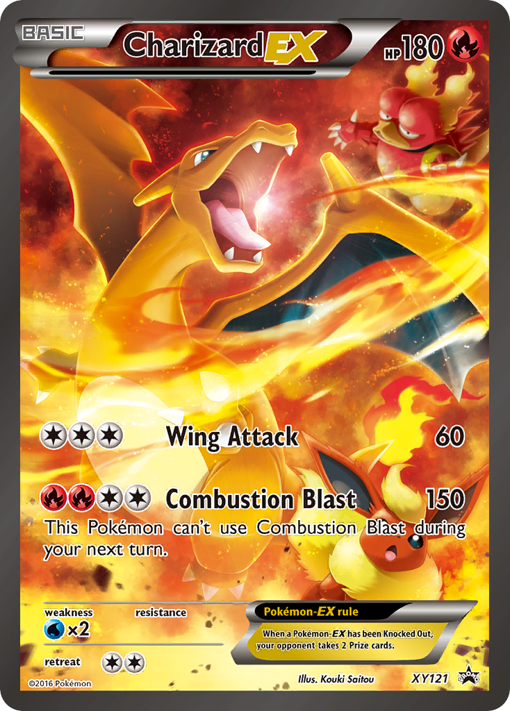 Charizard EX (XY121) [XY: Black Star Promos] | L.A. Mood Comics and Games