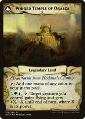 Hadana's Climb // Winged Temple of Orazca [Rivals of Ixalan Prerelease Promos] | L.A. Mood Comics and Games