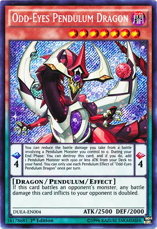 Odd-Eyes Pendulum Dragon [DUEA-EN004] Secret Rare | L.A. Mood Comics and Games