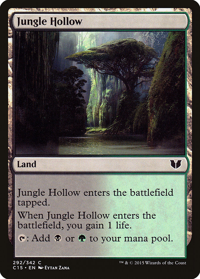 Jungle Hollow [Commander 2015] | L.A. Mood Comics and Games